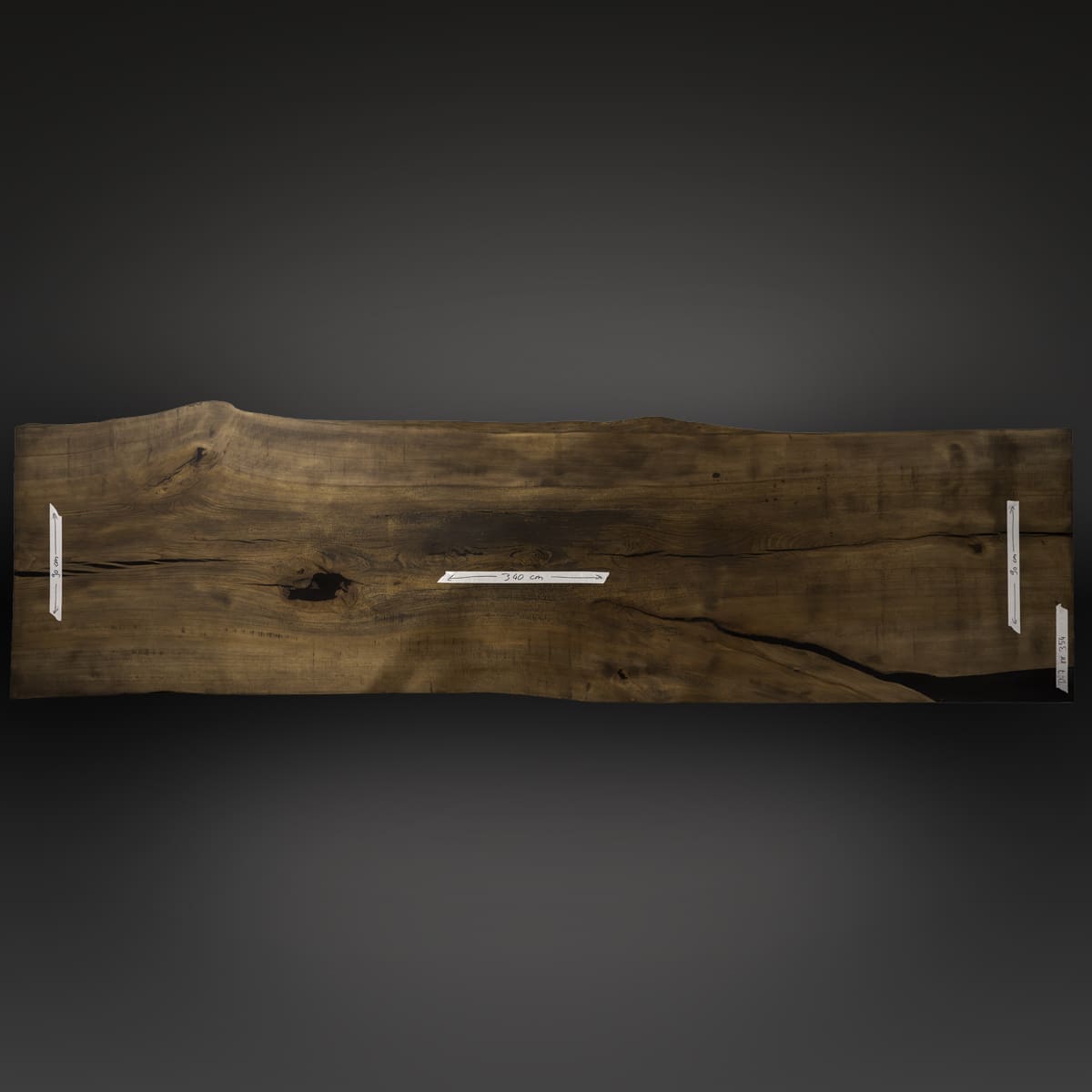 Beuken tafelblad 340cm